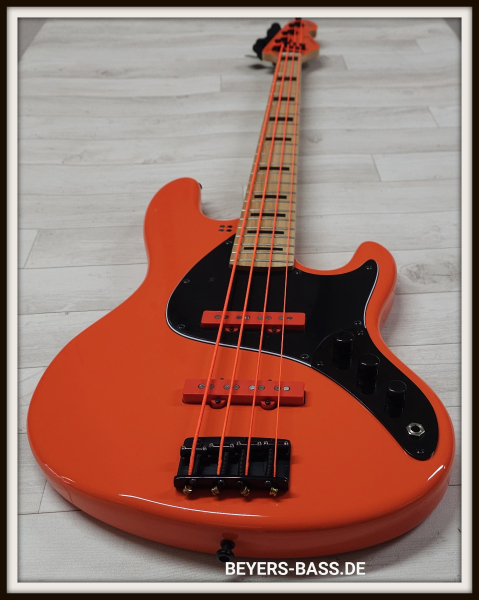 Sandberg California II TT4 "BassTheWorld" BTW, Very Soft Aged Orange Special Run, Limited Edition